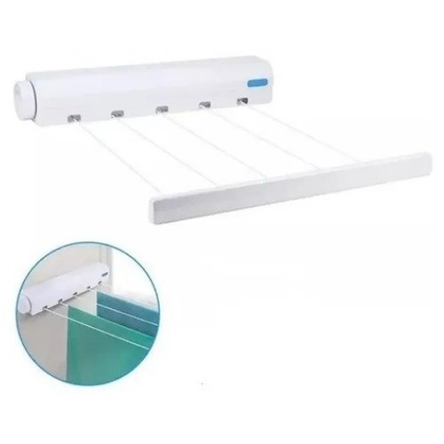 TENDEDERO PARA ROPA EXTENSIBLE RETRAIBLE 4 CUERDAS 3.2M