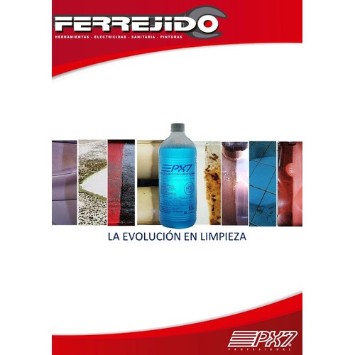 Limpiador Px7 Desengrasa Limpia Hongos Manchas- Ferrejido