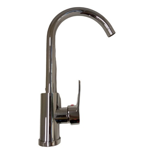 Monocomando Cocina Mesada Wico Pico Curvo