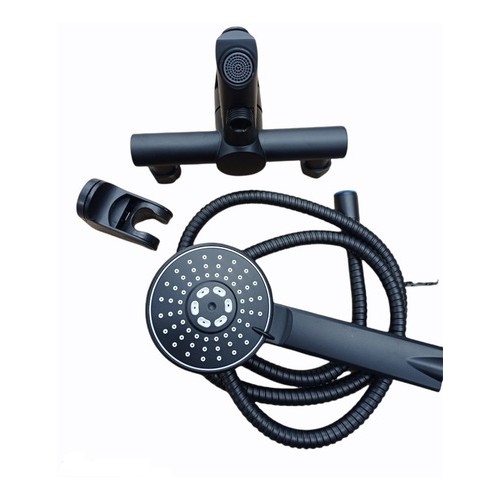 Monocomando Ducha Rimontti Bañera Negro 50988