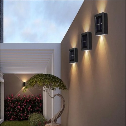 Foco Solar Aplique Led Bidireccional Fotocelula
