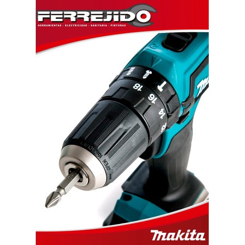 Taladro Inalámbrico 12vmax 2mah Makita Hp331dsae- Ferrejido