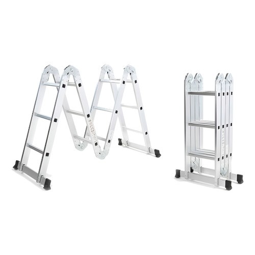 Escalera Aluminio Convertible 12 Escalones