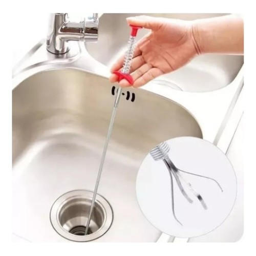 Alambre Para Destapar Piletas Metálico