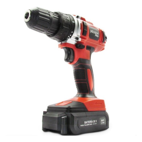 Taladro A Batería 20v Hessen Pro Con Valija N21- Ferrejido