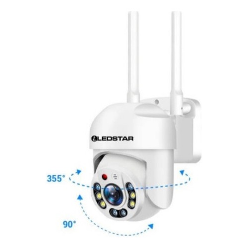 Cámara Wifi De Exterior Ledstar Lca-ty03