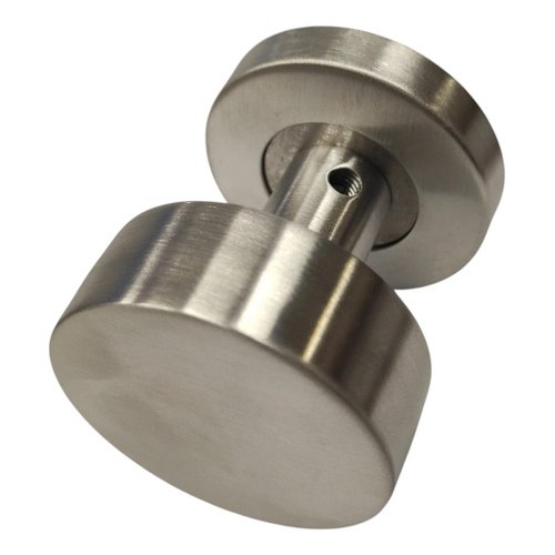 Pestillo Manija Redonda Ac. Inox.