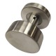 Pestillo Manija Redonda Ac. Inox.