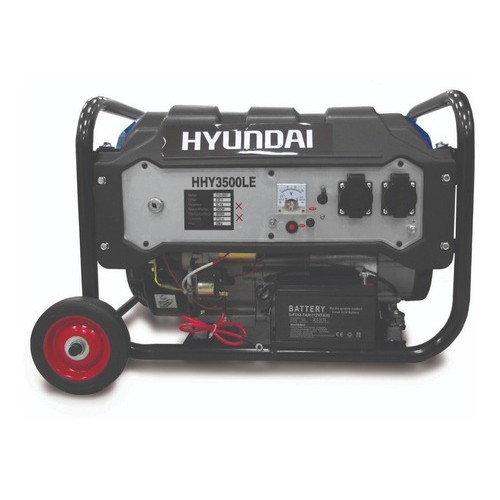 Generador 210cc 3300w Hyundai Hy3500le- Ferrejido