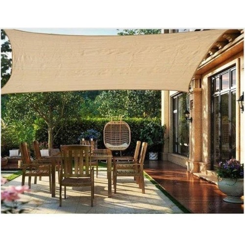 Malla Vela Rectangular Toldo 3 X 4mts Jardin