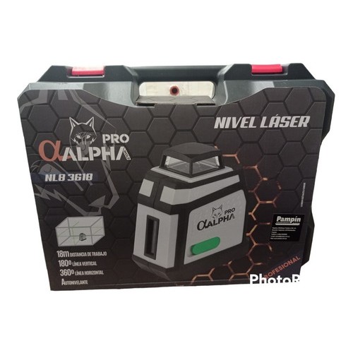 Nivel Láser Alpha Pro Autoniv. 18m Trípode Valija-ferrejido