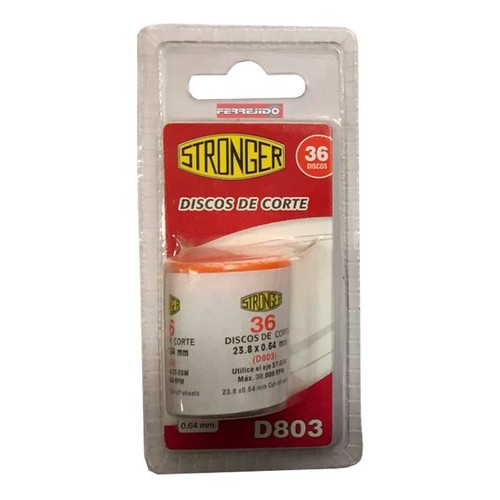 Mini Disco Corte Stronger Minitorno 36pz D803- Ferrejido