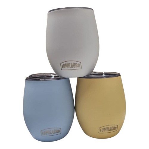 Mate Acero C/tapa  Lumilagro  220ml