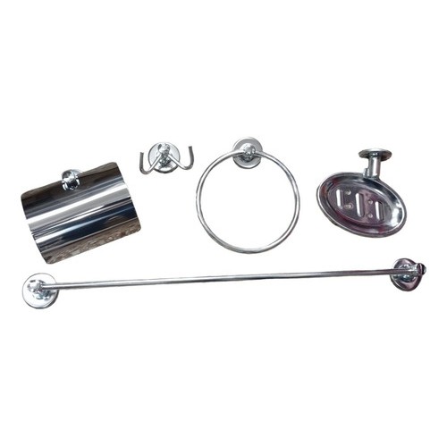 Kit Juego Accesorios Baño Acero Inoxidable
