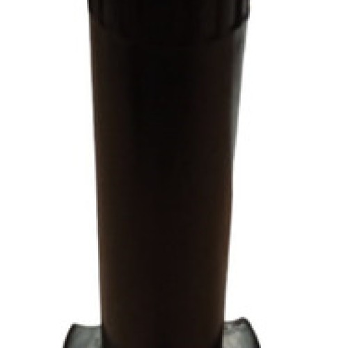 Pata Para Mueble Plástica Negra Regula 15 A 18cm