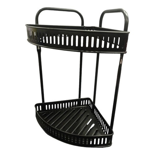 Porta Shampu Repisa Esquinero Negro