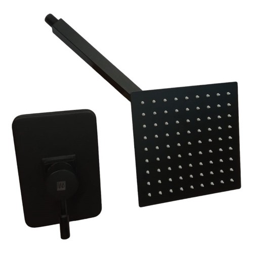 Monocomando Embutir Negro Brazo Roseta Rimontti