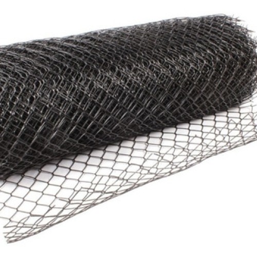 Malla Plástica Tejido Cerco Jardin 1mt X 50mts