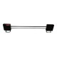 Toallero De Pared 45 Cm Negro Mate C/ventosa