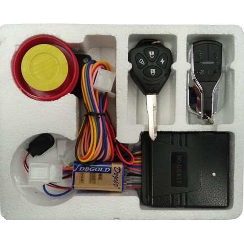 Alarma Para Moto Con Bocina Y Batería