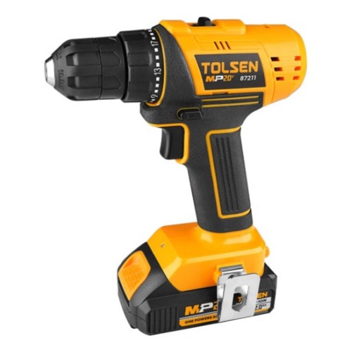 Taladro Inalambrico Tolsen 20v 10mm Bat/carg