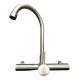 Monocomando Cocina Pared Rimontti Satinado 20cm