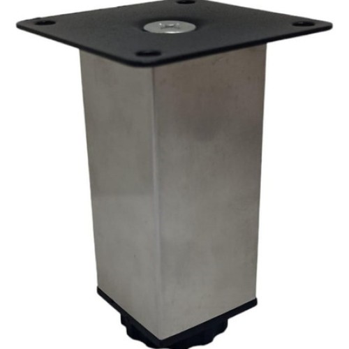 Pata Para Muebles Metalica Satinada