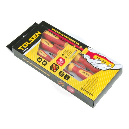 Kit X 6 Destornillador Dieléctrico 1000v