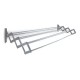 TENDEDERO PLEGABLE PARA PARED 80CM ALUMINIO MOR