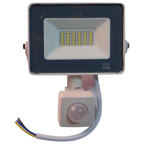 FOCO LED REFLECTOR NAF 20W FRIO C/ SENSOR IP66