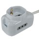 ALARGUE NAF 1 ENCHUFE SCHUKO + 2 3 EN LINEA 5M