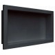 NICHO EMPOTRAR EMBUTIR DUCHA 30 X 60 NEGRO RIMONTTI