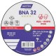 DISCO CORTE 230MM NORTON METAL CHATO  BNA32 230 X 3 x 22MM