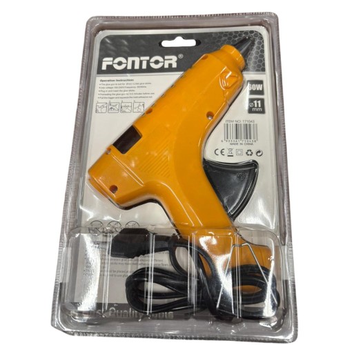 PISTOLA SILICONA CALIENTE 60W FONTOR