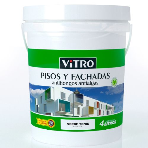 PINTURA PISOS Y FACHADAS VITRO AZUL 1L INTERIOR EXTERIOR