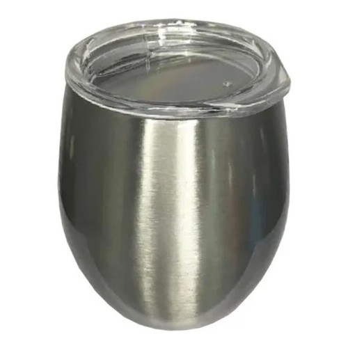 MATE DE ACERO INOX. CON TAPA COMET 240ML - ACERO