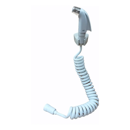 Ducha Higiénica Manguera Espiral Blanco