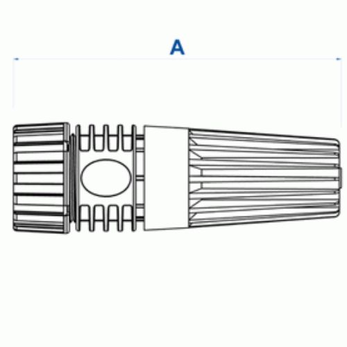 PUNTERO P/ MANGUERA CON BOQUILLA ACOPLE ROSCA 1/2 78514/000
