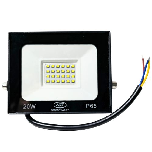FOCO LED NAF 6000K LUZ BLANCA SLIM 20W