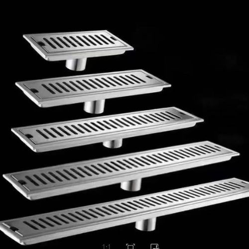 REJILLA PISO LINEAL 60CM ACERO INOX DESAGUE DUCHA FERREJIDO