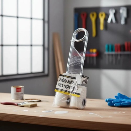 RODILLO DE PINTURA DOBLE P/ REJAS CONSTRUTECH