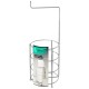SOPORTE 3 PAPEL HIGIENICO PORTA ROLLO DE PISO