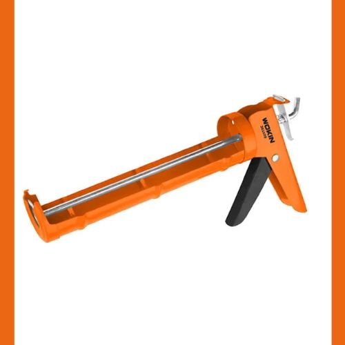 PISTOLA PARA CARTUCHO SILICONA MEDIA CAÑA WOKIN 31256