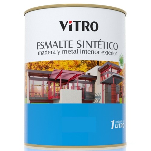 PINTURA ESMALTE SINTETICO VITRO BR BEIGE 1L