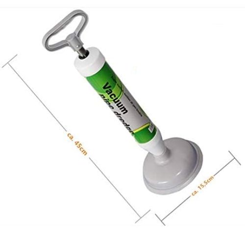 SOPAPA DESTAPADOR CAÑOS PILETA INODORO CON BOMBA DE VACIO