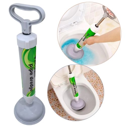 SOPAPA DESTAPADOR CAÑOS PILETA INODORO CON BOMBA DE VACIO