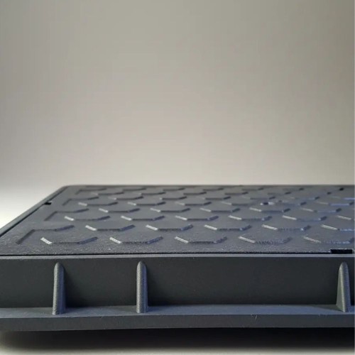 TAPA CAMARA CERRADA CIEGA POLIPROPILENO PLASTICO 60x60CM