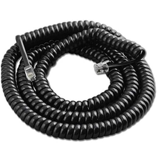 RULO TELEFONICO C/FICHA MEDIANO NEGRO