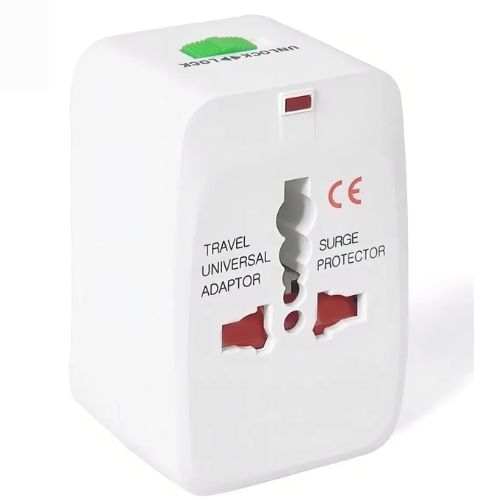 ADAPTADOR ENCHUFE AMERICANO UNIVERSAL EUROPEO AMERICANO VIAJE