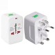 ADAPTADOR ENCHUFE AMERICANO UNIVERSAL EUROPEO AMERICANO VIAJE
